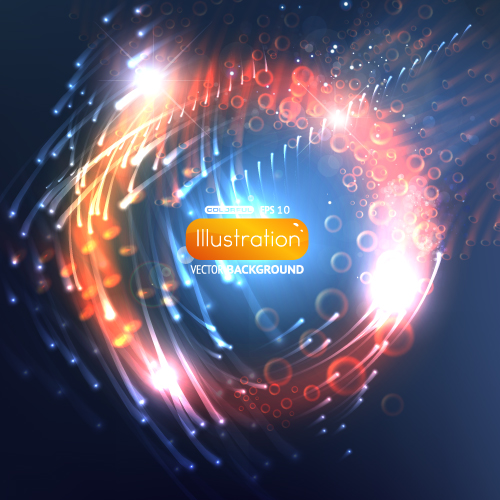 dynamic flare background 01 vector