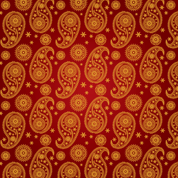 india ham pattern vector