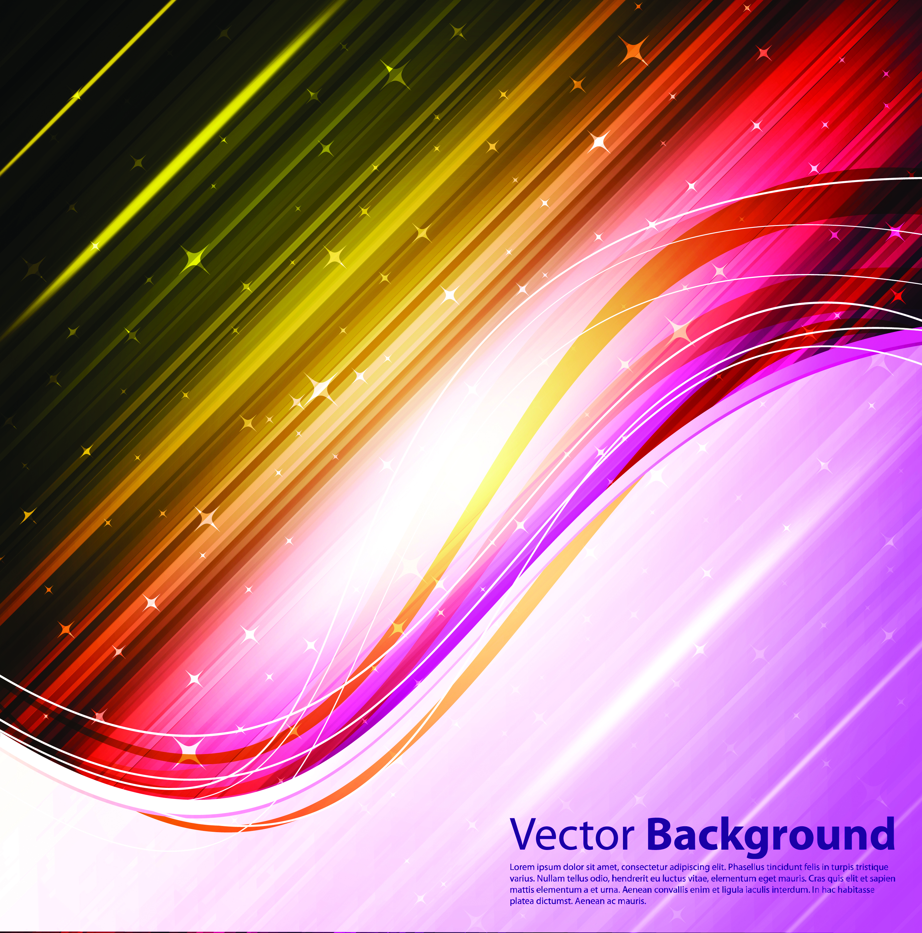 dynamic brilliant color background 04 vector