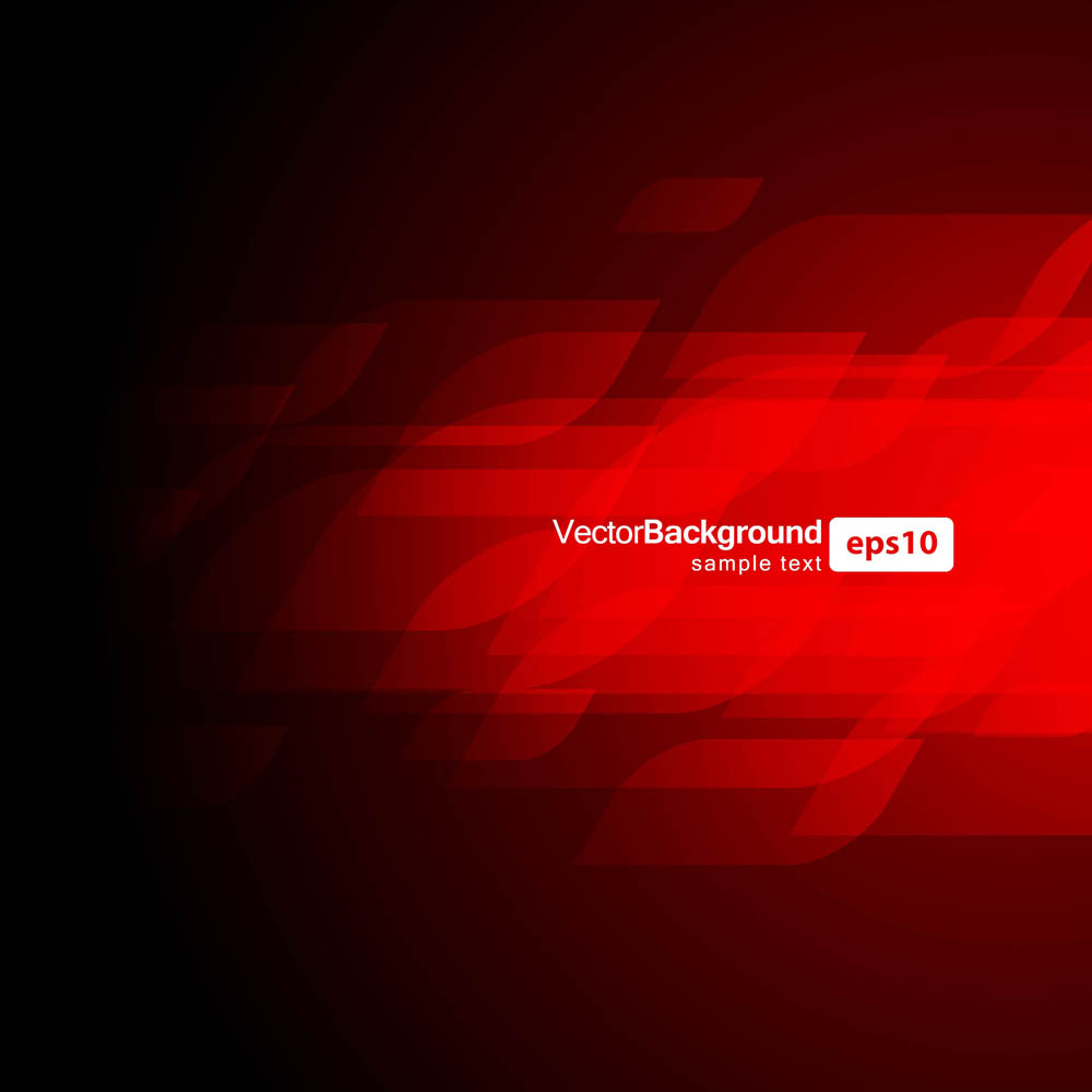 gorgeous dynamic red background box 03 vector