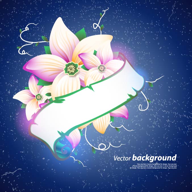 exquisite floral design background 04 vector