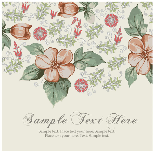 beautiful pattern background 04 vector