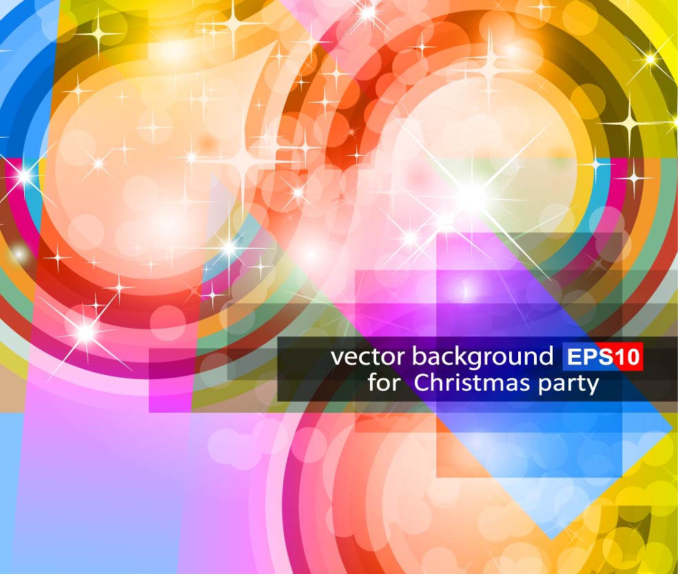 bright halo stars background 06 vector