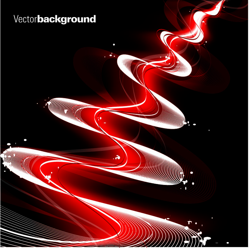 dynamic flow gorgeous line 05 vector