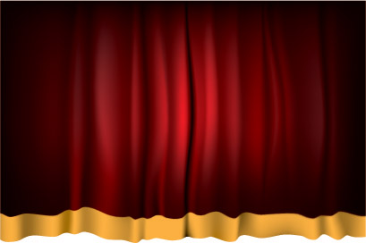 curtain background vector