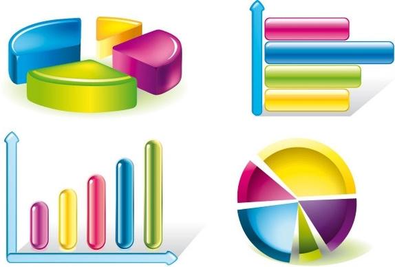 chart stock 02 vector