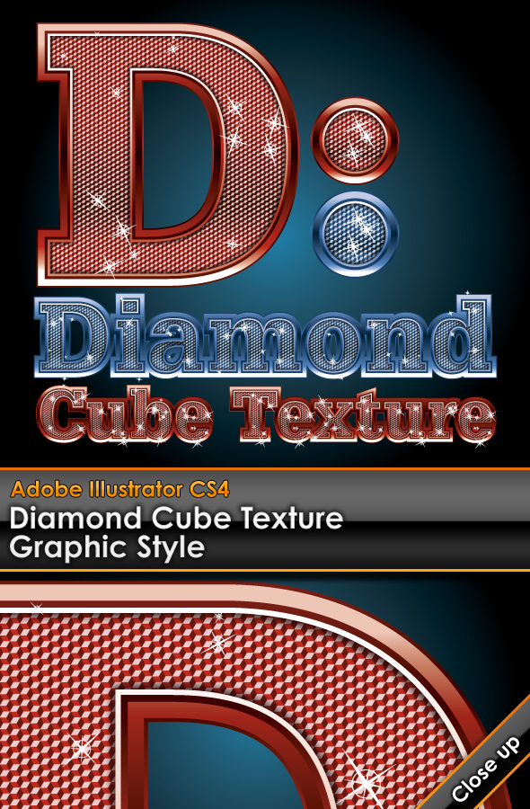 wordart diamond embedded vector