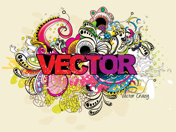 fashion font design vector