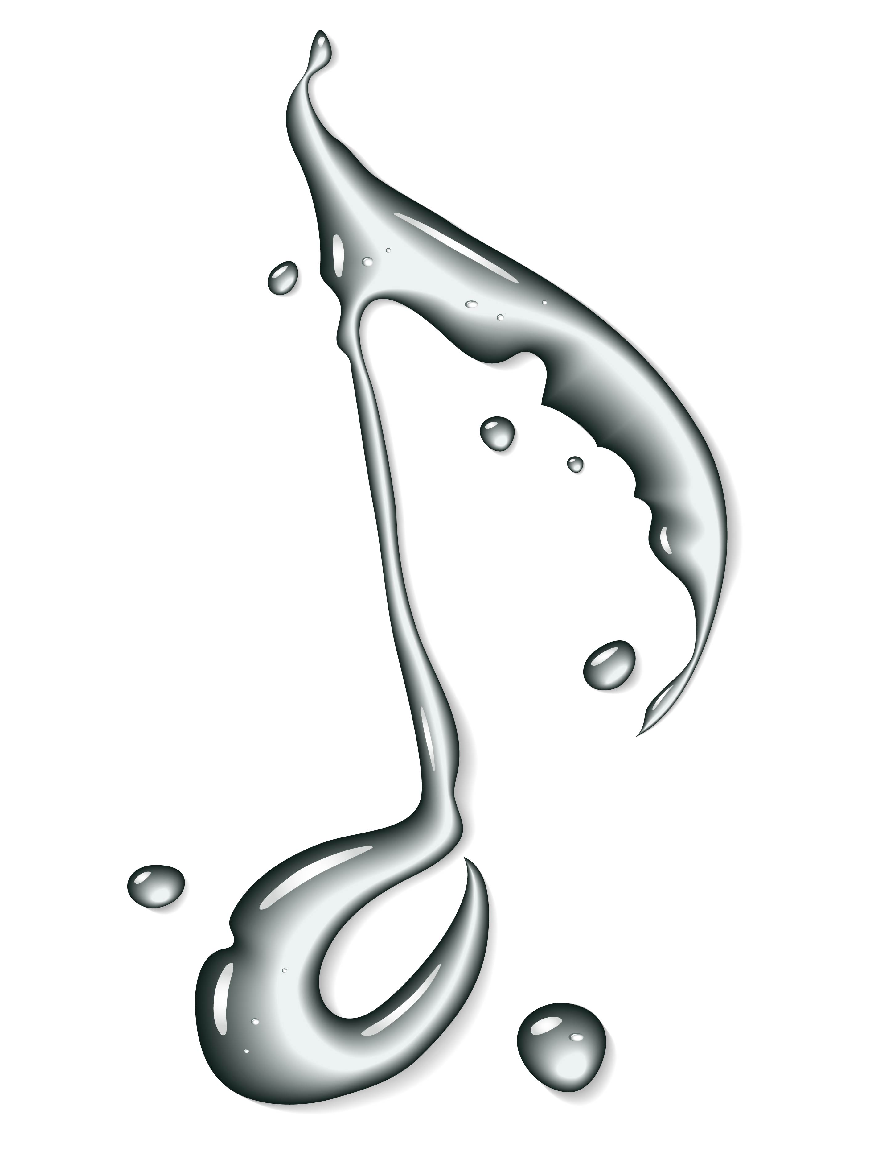 water symbol vector