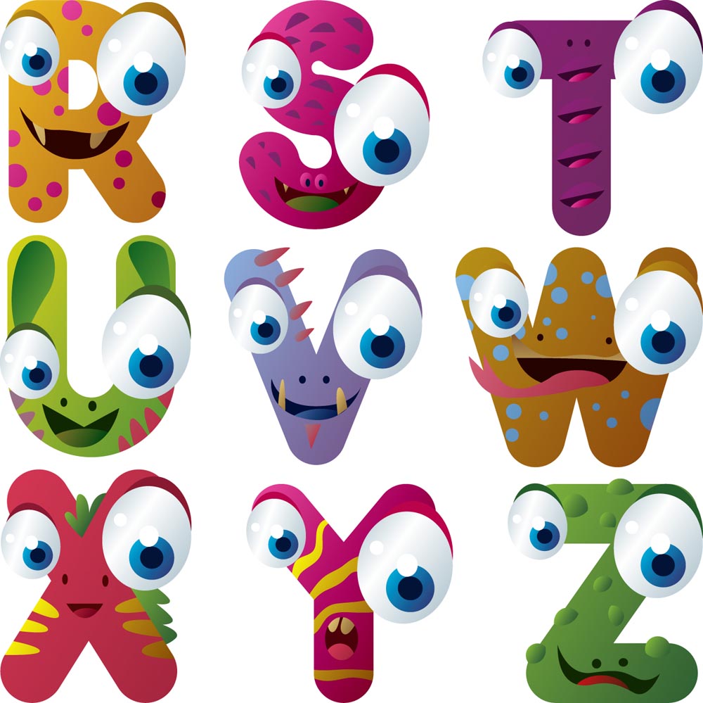 cartoon characters 03 vector