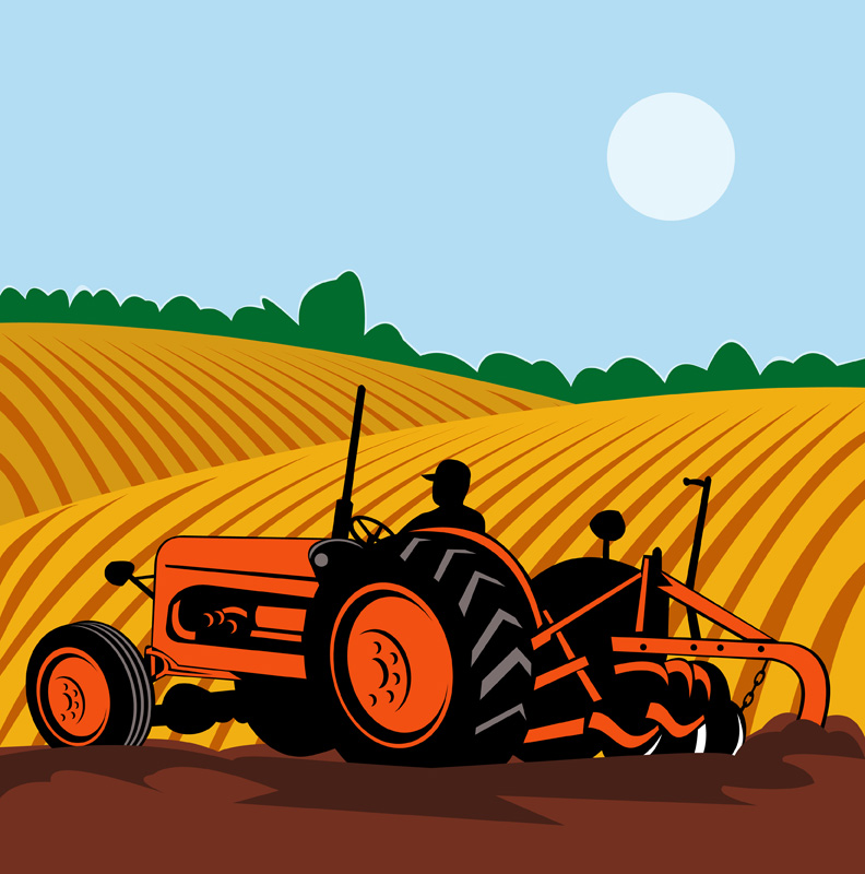 farming illustrator vector