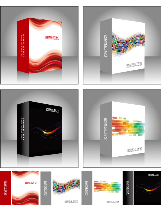 symphony software box vector