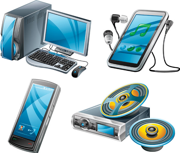 high quality products vector digital