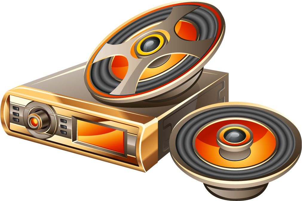 car audio vector 2