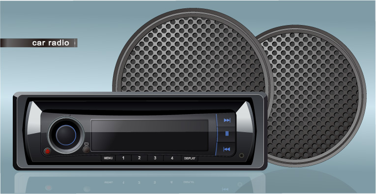 car audio vector 3