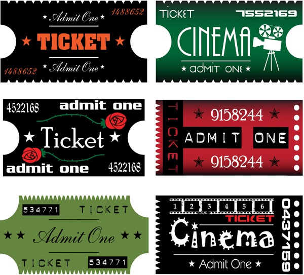 movie ticket clip art