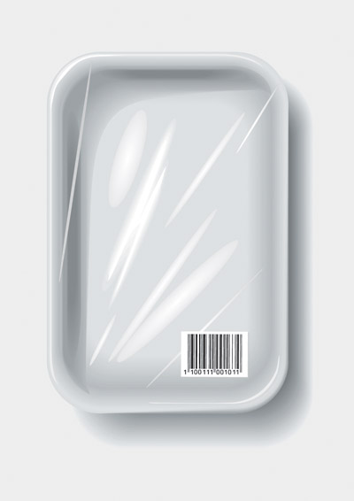 blank packaging vector