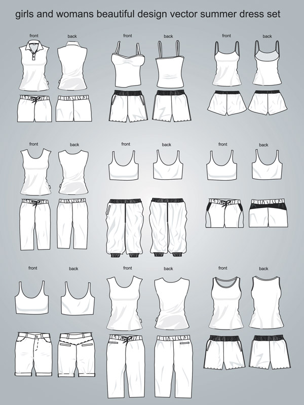 costume design vector