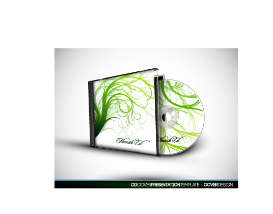 cd box and cd vector