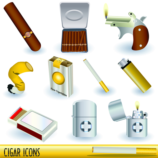 series vector cigarette lighters