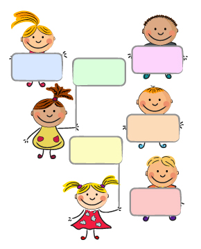 placards vector cute kids