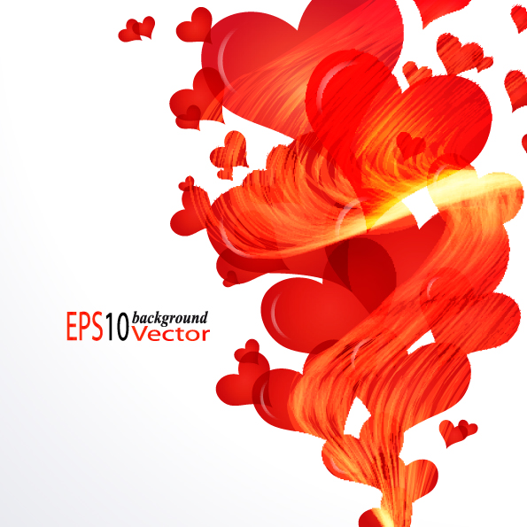 beautiful valentine day vector