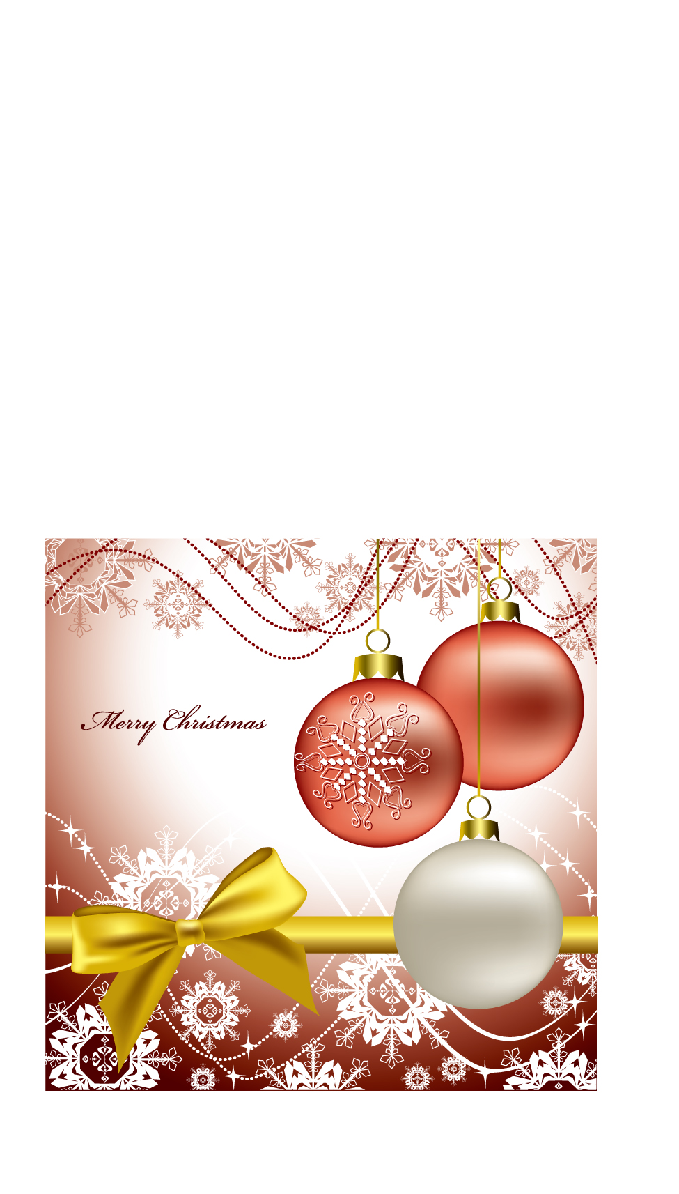 beautiful christmas background vector