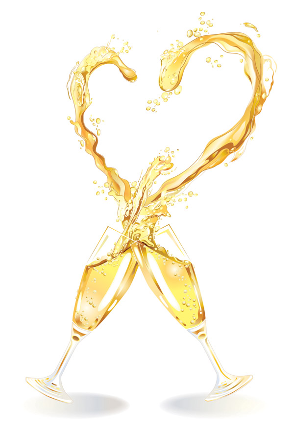 heartshaped vector 1 champagne