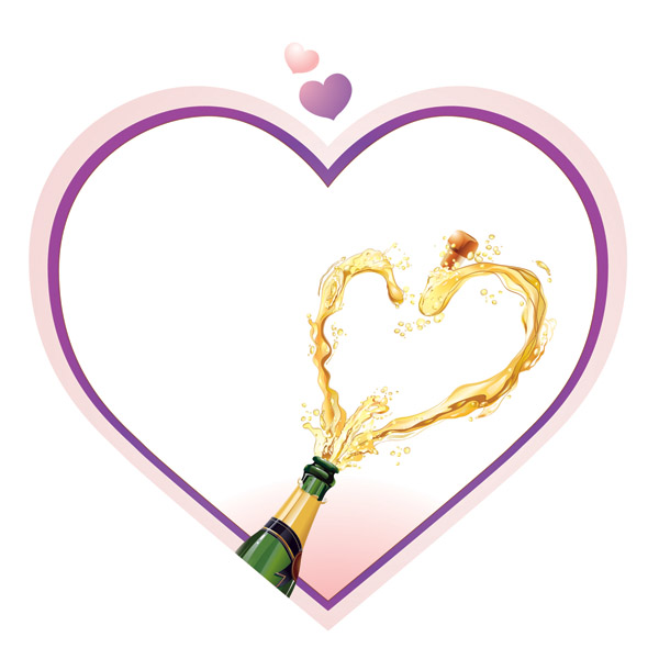 heartshaped vector 2 champagne