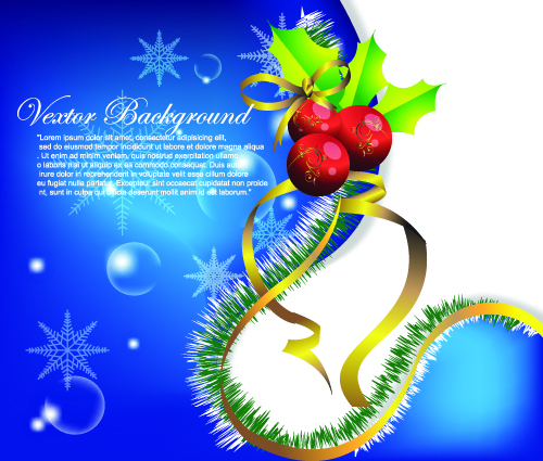 christmas background vector