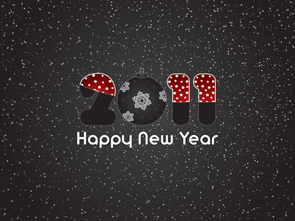 2011 new year clip art