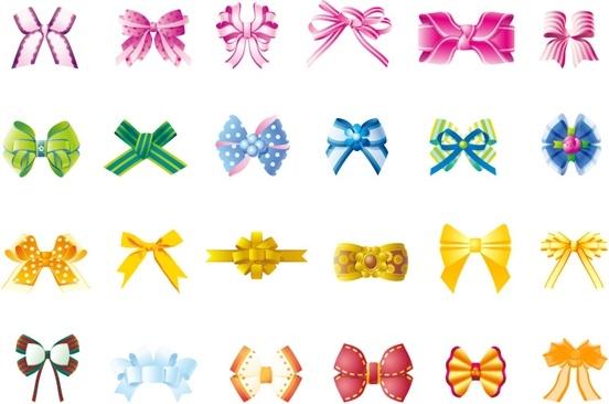 beautiful bow vector