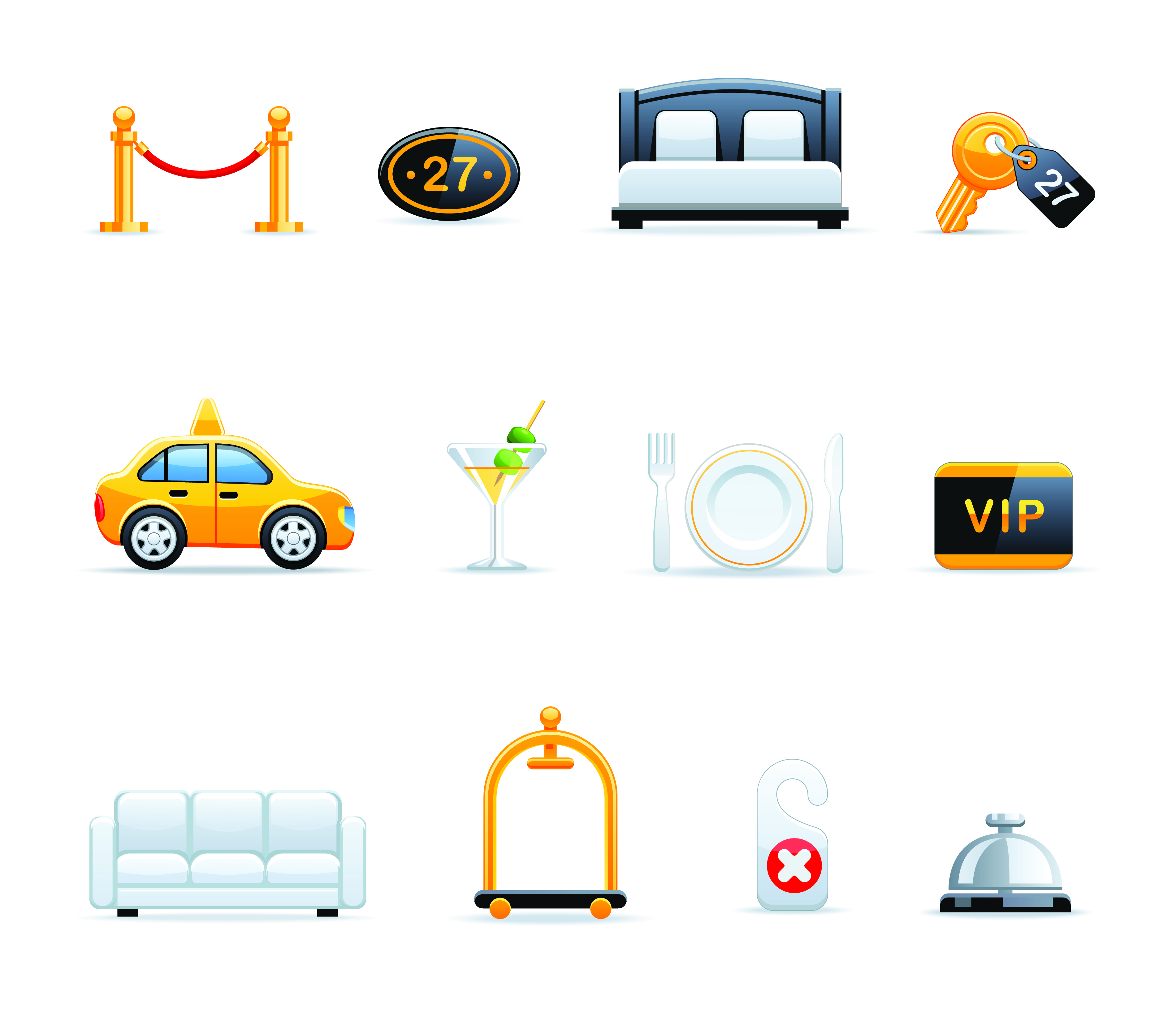 icons set 03 vector