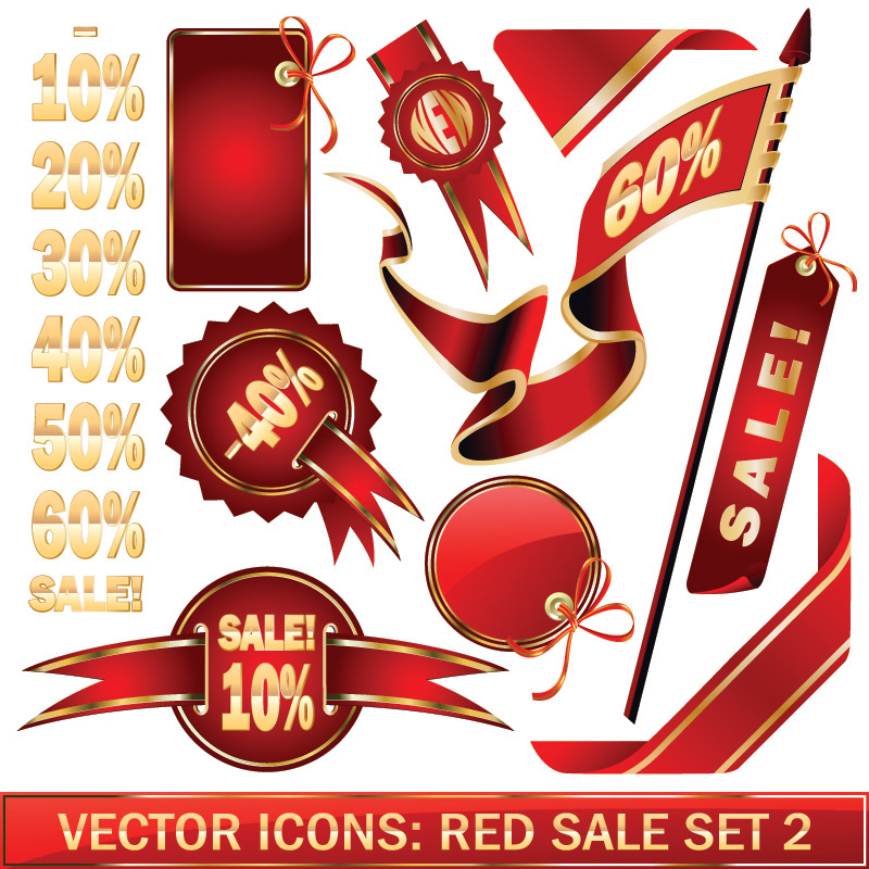 discount sales vector