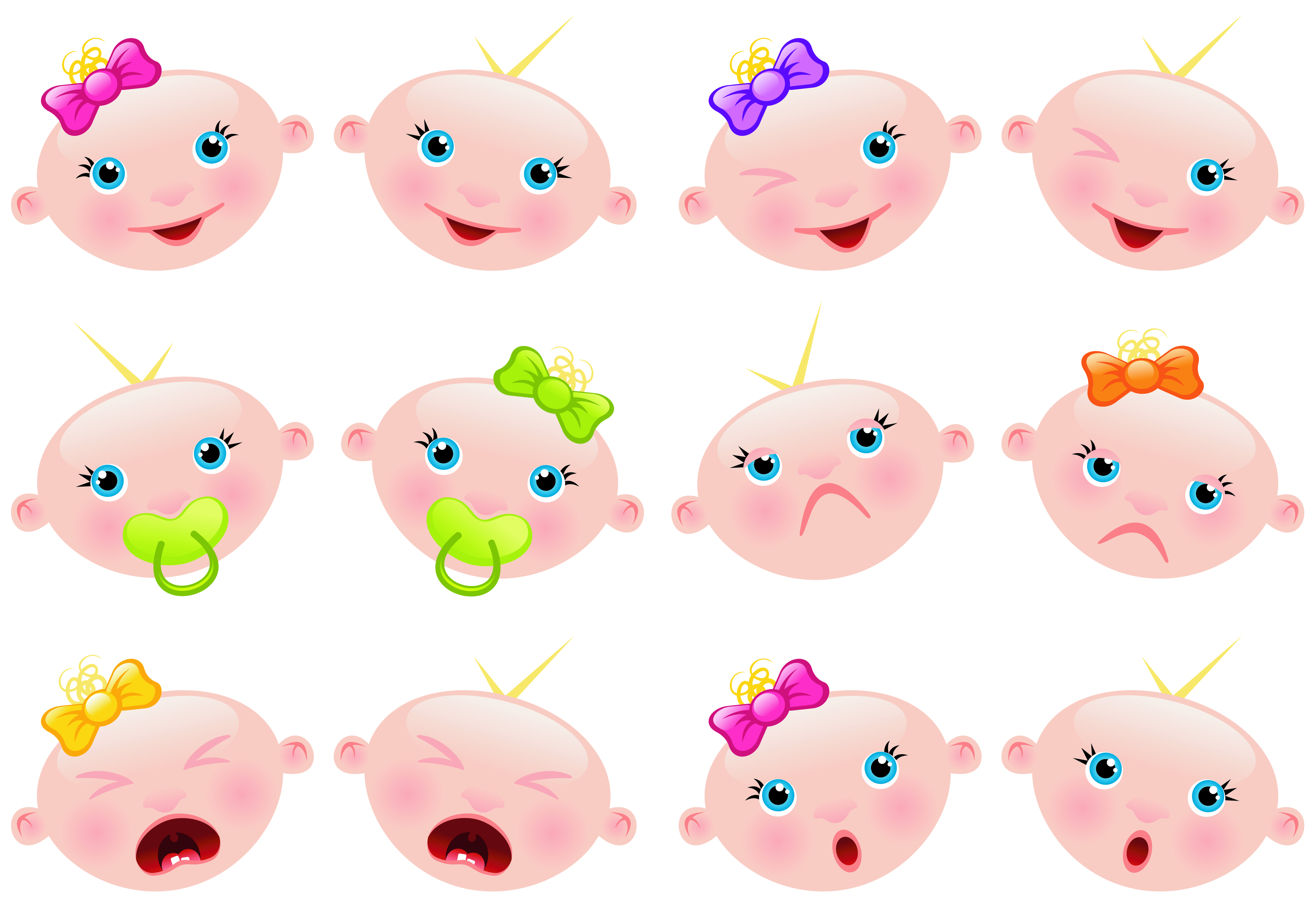 cute baby picture clip art