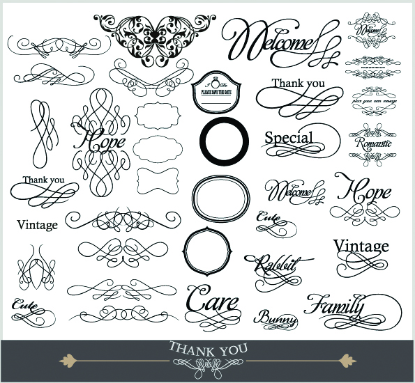 europeanstyle lace border 01 vector