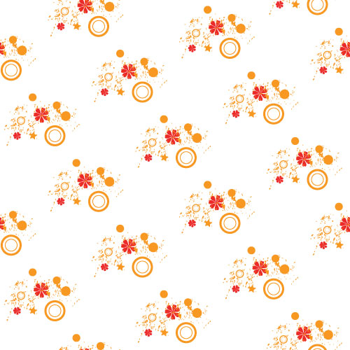 flower pattern vector