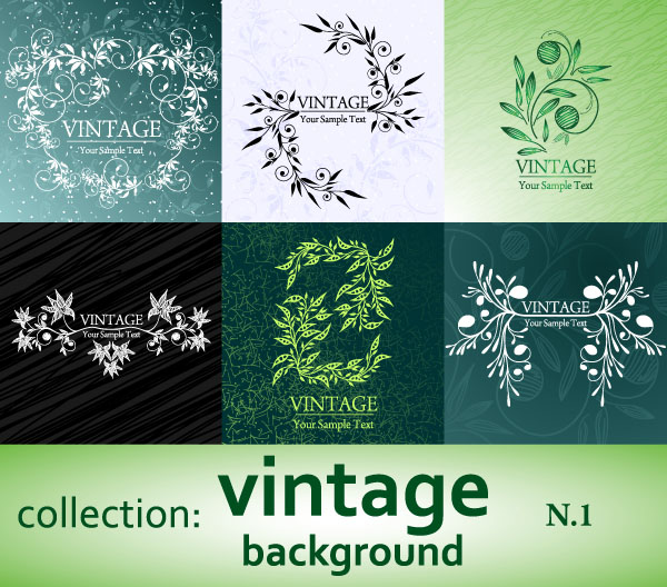 elegant patterns vector