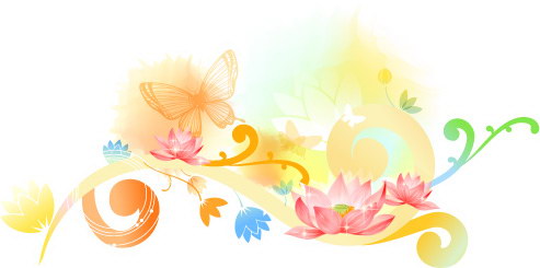 beautiful floral pattern vector series series 2 10p