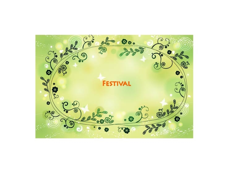 festival festive female pattern vector 2 10p