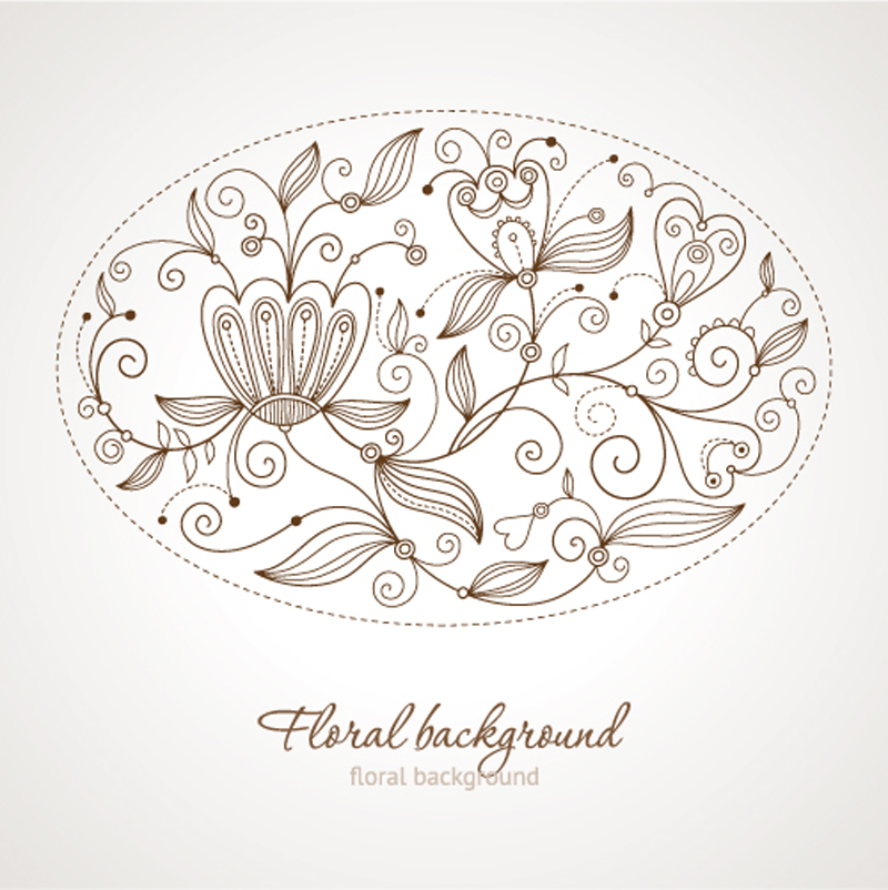 fine background pattern 05 vector