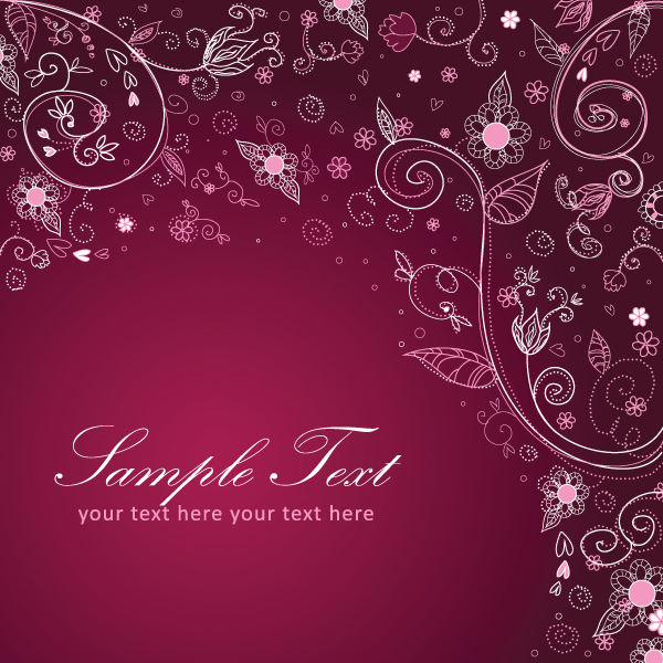 ornate background pattern 01 vector