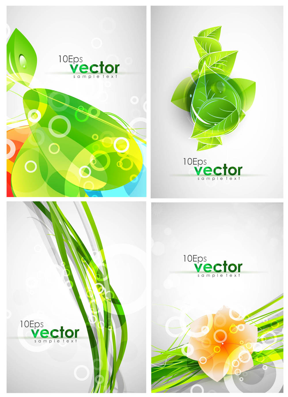 dynamic colorful patterns vector