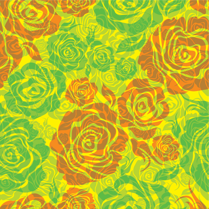 flowers shading pattern 01 vector