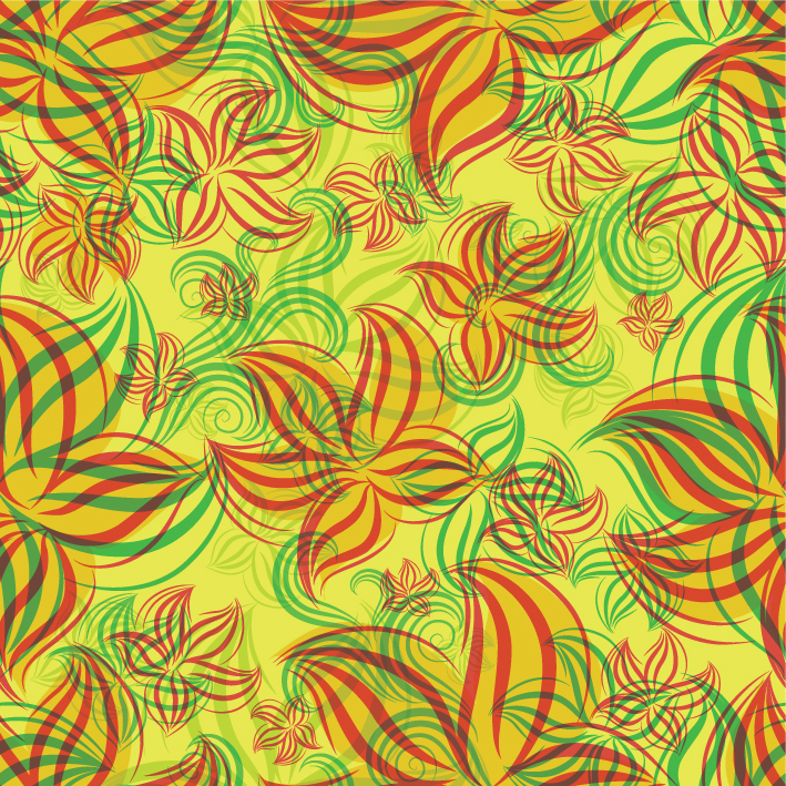 flowers shading patterns 05 vector