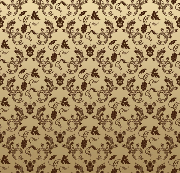 european gorgeous shading pattern vector 3