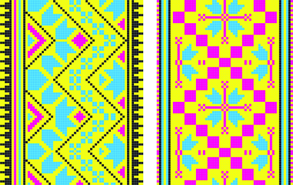 pixel pattern 02 vector