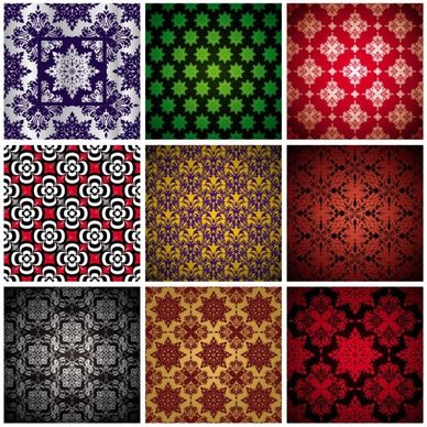 color shading pattern vector