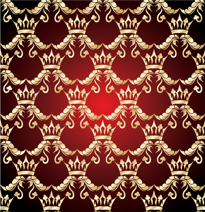 gold pattern shading 03 vector