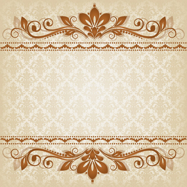 classic lace pattern 03 vector